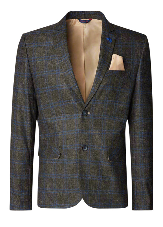 TAILORED MEN'S JACKET - BLACK