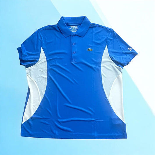 Lacoste Navy Blue/ White Polo Shirt