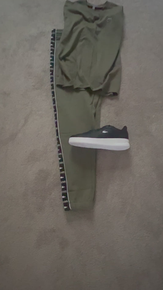 Lacoste Khaki Green Sweet Shirt
